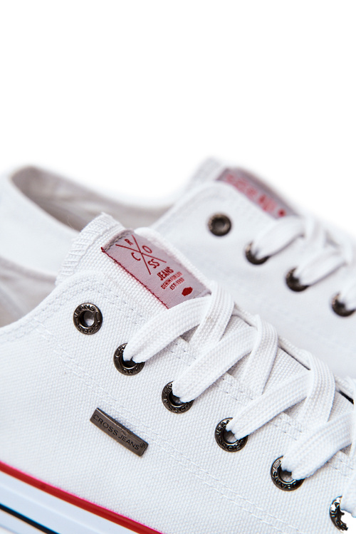 Pánské klasické tenisky Cross Jeans JJ1R4001C bílá