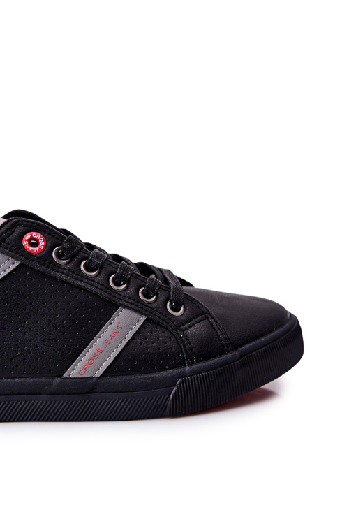 Pánske krížové džínsy II1R4004C Čierne tenisky