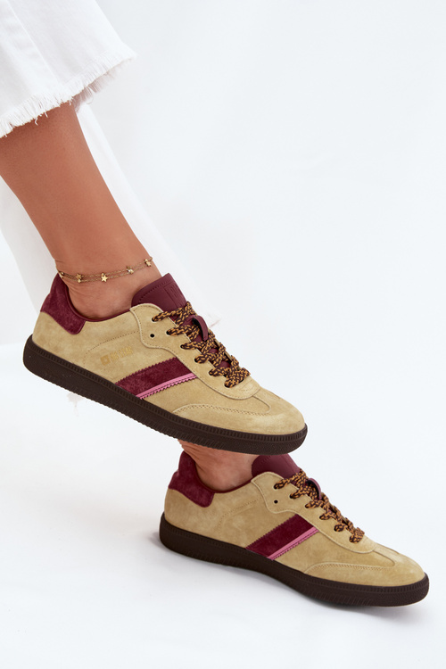 Dámské Nízké Sněhule Z Semiše Big Star SS274680 HI-POLY SYSTEM Limetkové