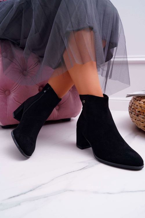 Dámske vysoké podpätky Sergio Leone Black BT520