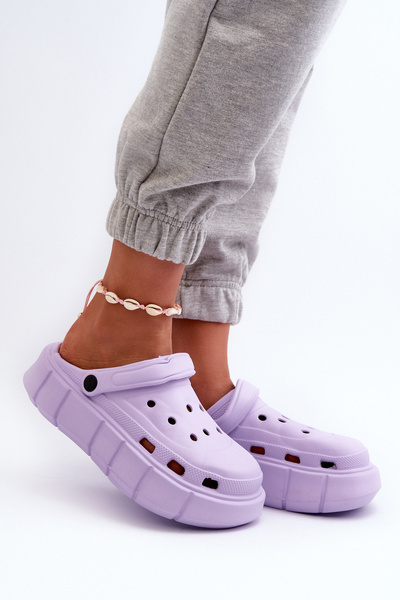 Dámske Piankové Na Platforme Fialové Beckett