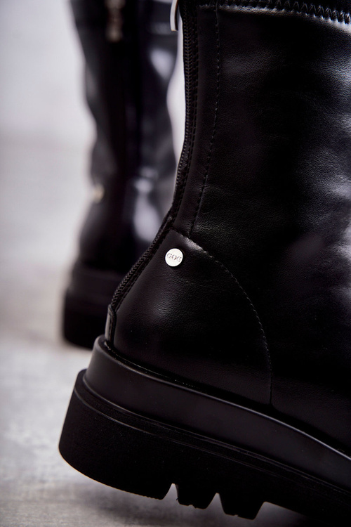 Vysoké teplé boty GOE KK2N4054 černé