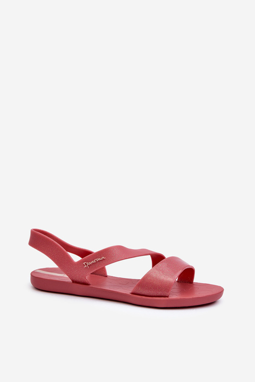 Dámske sandále s brokátom 82429 Ipanema Vibe Sandal Fem Ružové