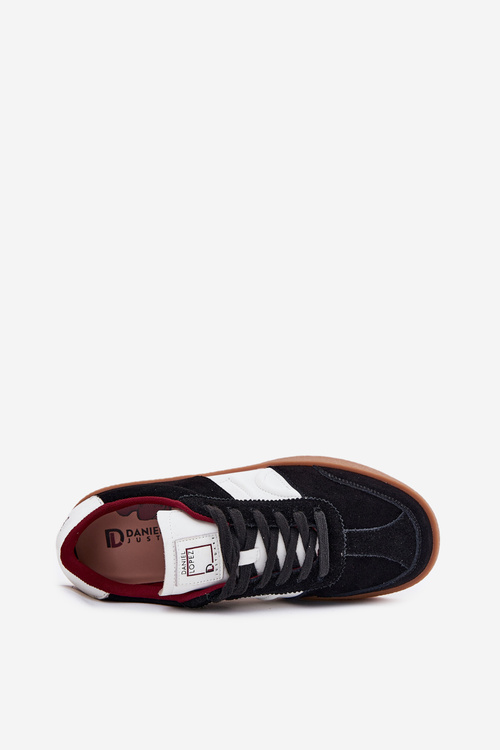 Semišové Dámské Tenisky Daniel Lopez Just Dare SS2D4021 Černé