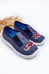 Boty Papcie Befado Vsuvné 975X180 Modré