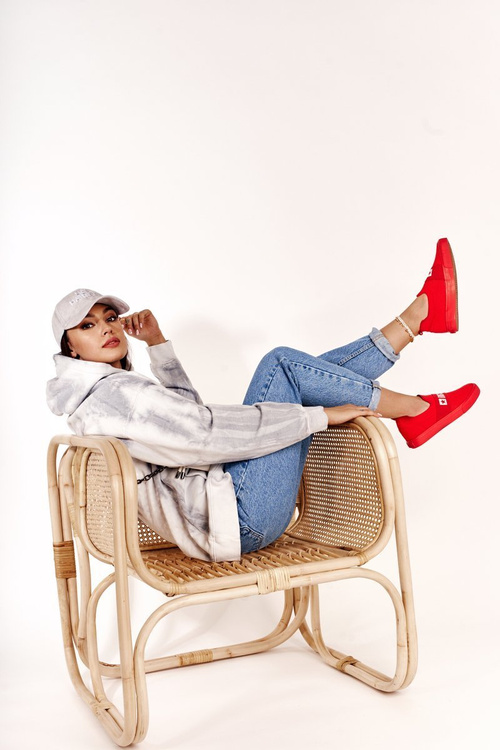 Dámské Tenisky Slip-on Big Star FF274220 červené