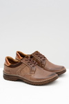 Pánska hnedá topánky Ernesto Natural Leather