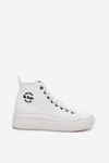 Dámske Tenisky Na Platforme Lee Cooper LCW-25-44-3209L Biele