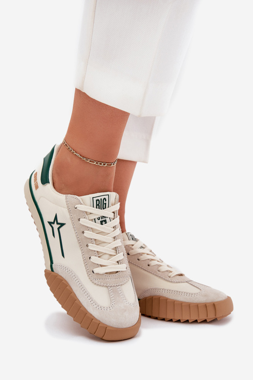 Nízke Dámske Tenisky Big Star NN274867 Béžové