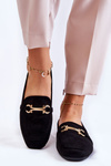 Suede Classic Black Loafers Roddie