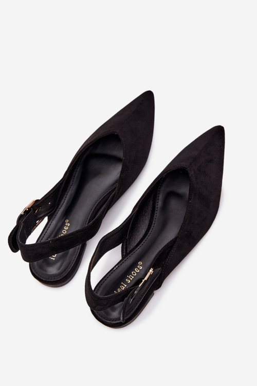 Dámske balerínky S Prackou Čierne Tanelia