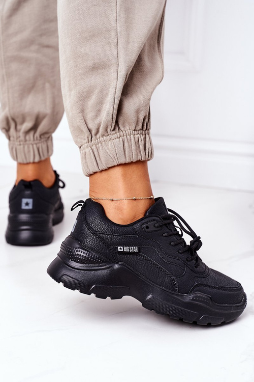Dámská Sportovní Obuv Sneakers Big Star EE274462 Černé