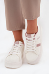 Dámske Sneakers Na Platforme Big Star SS274346 Biele