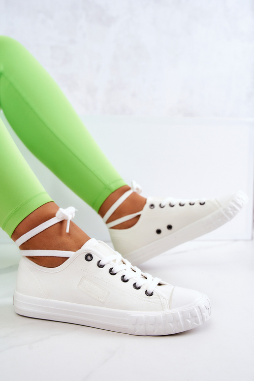 Klasické dámské tenisky BIG STAR JJ274493 Bílé