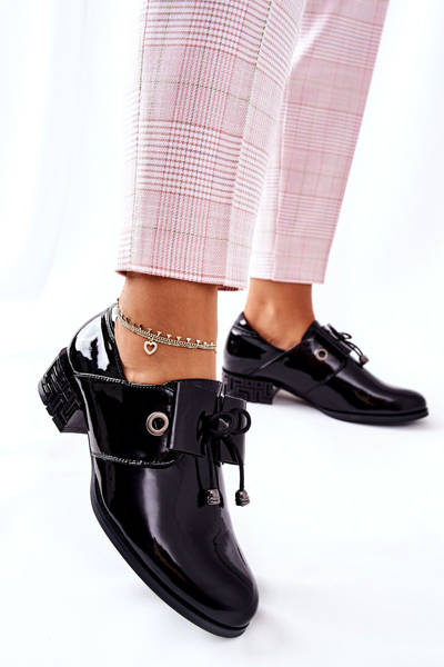 Maľované topánky Sergio leone pb260 čierna