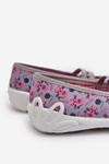 Ballerina Papcie Befado Kitty 116x315 Gray-ružová