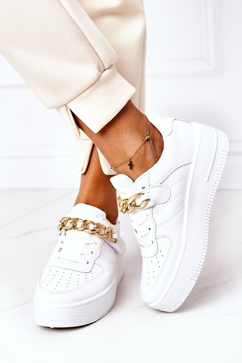 Tenisky Športové topánky s bielym reťazou