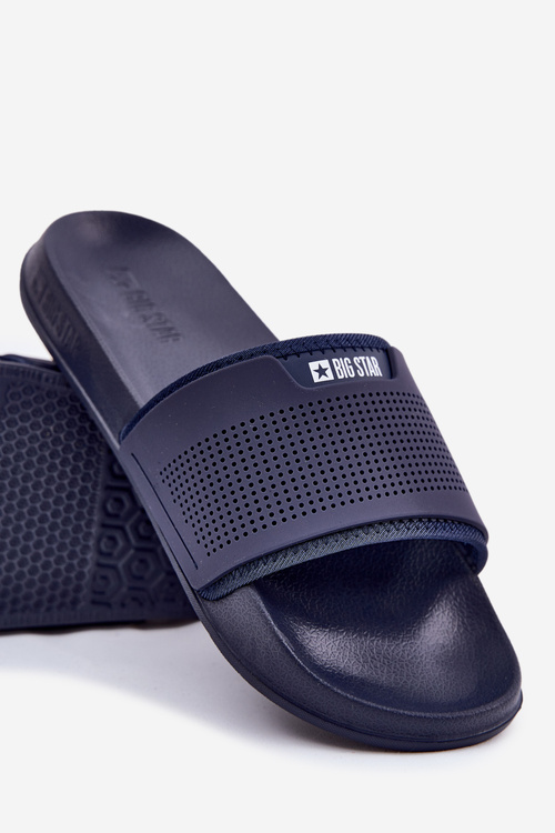 Lehké Pánské Sandály Big Star NN174696 Tmavě Modré