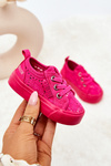 Veľká hviezda JJ374015 Otvorené tenisky ružové