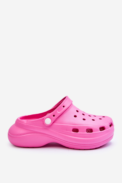 Dámské pěnové pantofle Crocs Tmavě růžová Coline