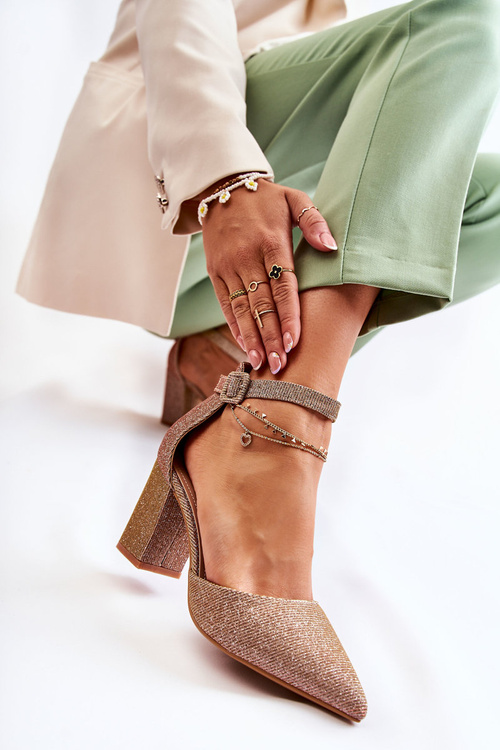 Lesklé čerpadlá na stĺpiku Dark Brush Amir