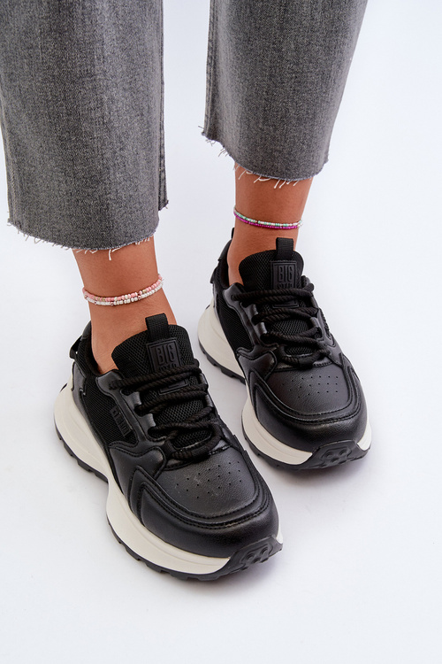 Dámske tenisky HI-POLY SYSTEM Big Star NN274A106 Čierne