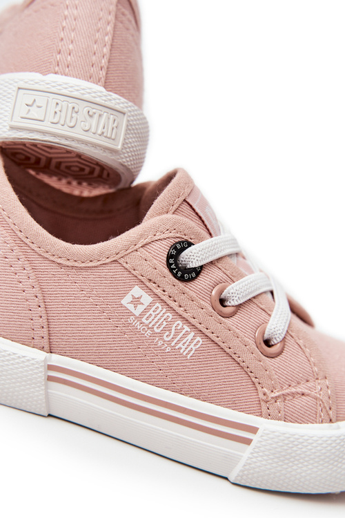 Veľká hviezda JJ374166 Svetlo ružové tenisky