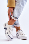 Dámské tenisky na platformě Lee Cooper LCW-23-31-1802L bílé