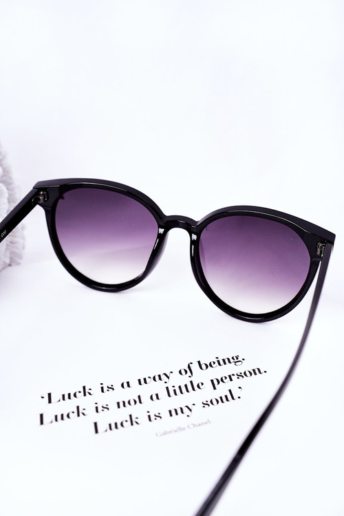 Čierne ombre slnečné okuliare s muškou