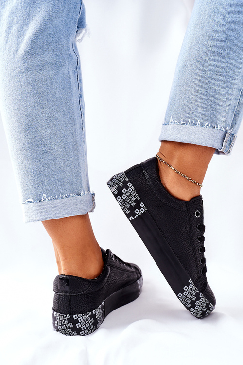 Dámske tenisky na platforme Big Star II274183 Black