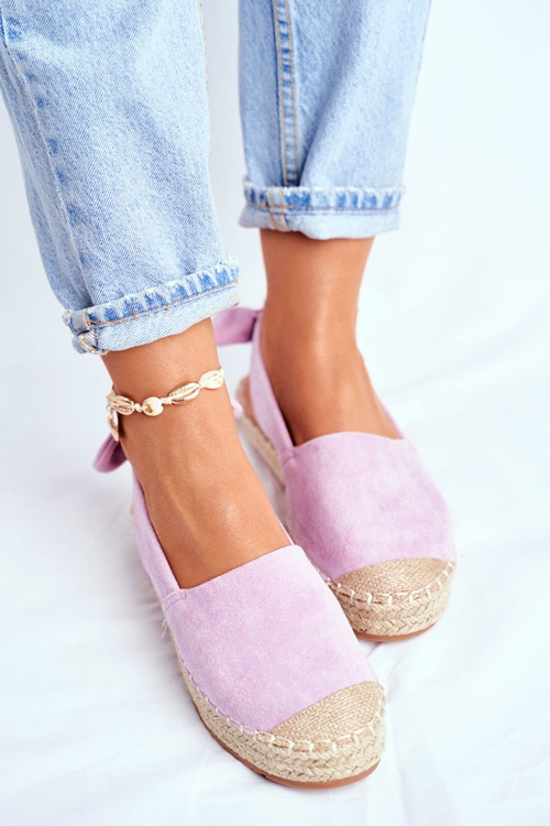 Dámské Espadrilky fialové Kontres