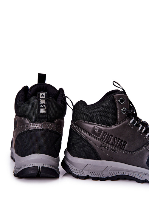 Vysoké športové topánky veľká hviezda II174176 čierna