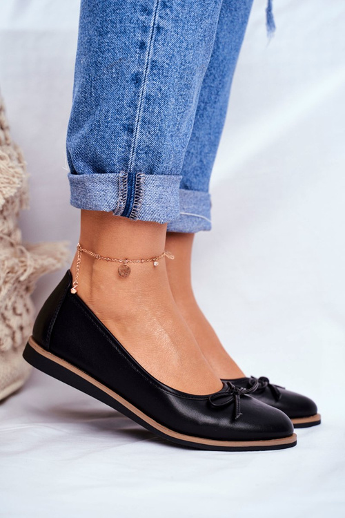 Dámské baleríny Sergio Leone Černé BL612