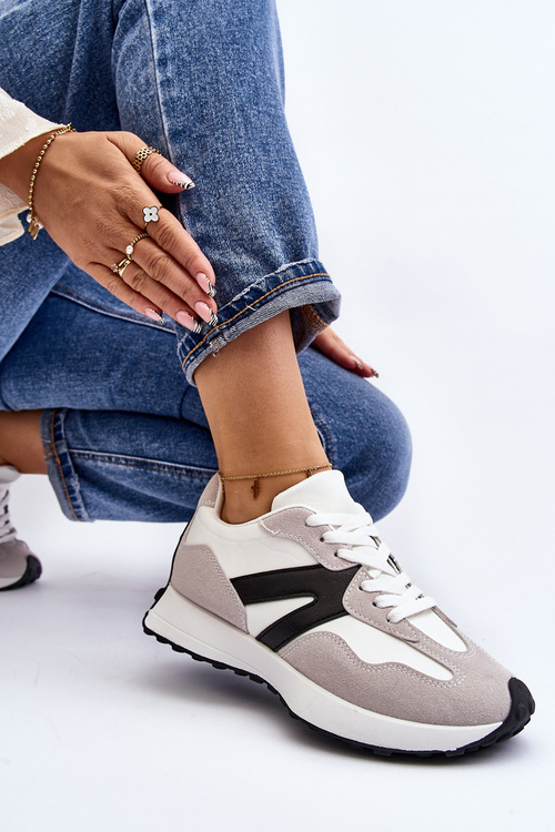 Dámska šedá dámska športová topánka Chloette