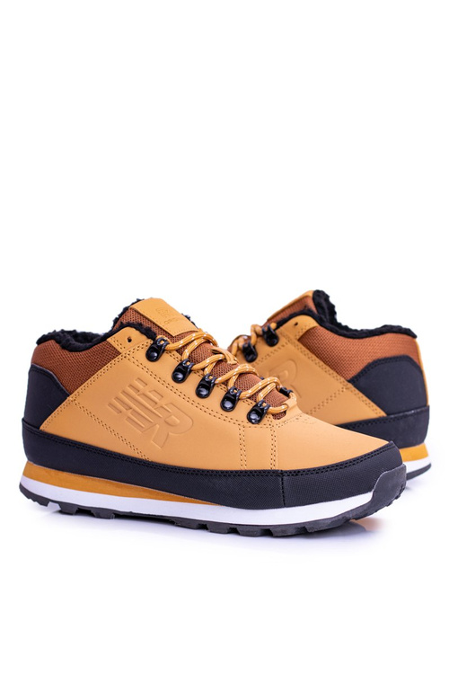 Pánská treková obuv tmavě teplé Camel Newlans2