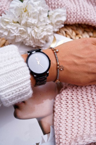 Dámsky náramok Clover Clover Pink Gold Clover