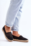 Dámské prodyšné espadryly černé One Lover