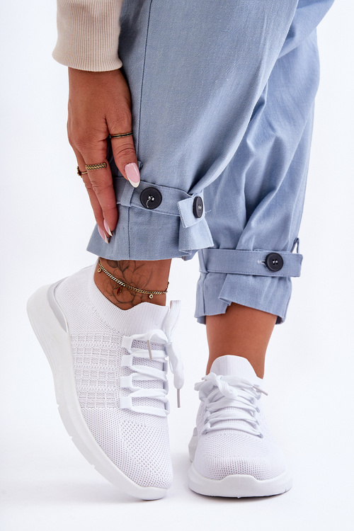 Klasické Dámské Sportovní Boty Bílé Nikilla