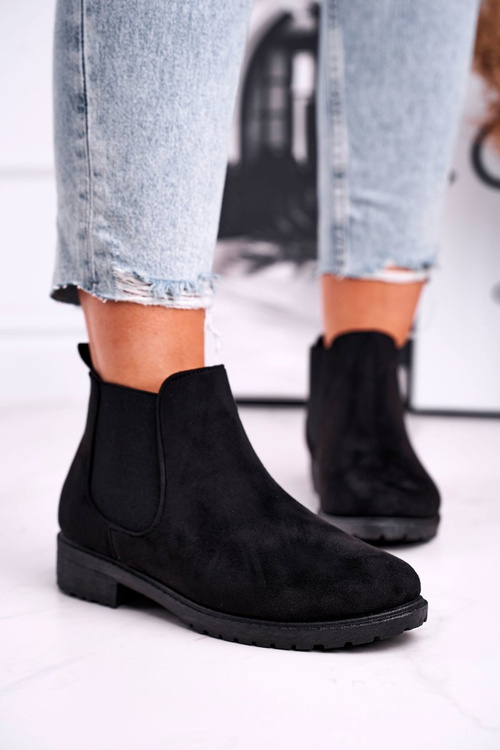 Dámske topánky Čierne topánky Jodhpur