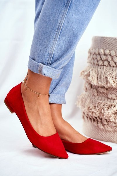 Dámské Baleríny Červené Westley