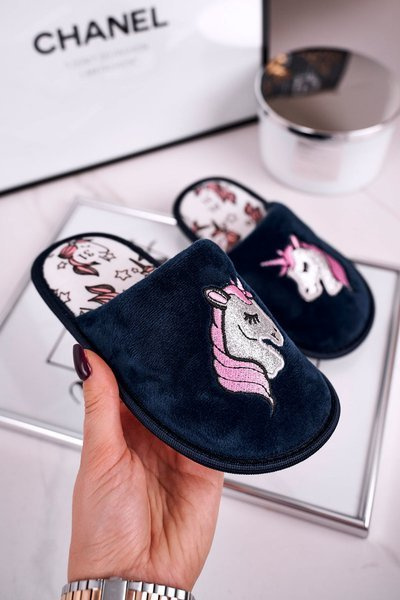 Dětské Domácí Pantofle S Jednorožcem Unicorn