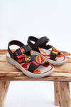 Detské sandále Flash Grendene Kids JJ385051 červené