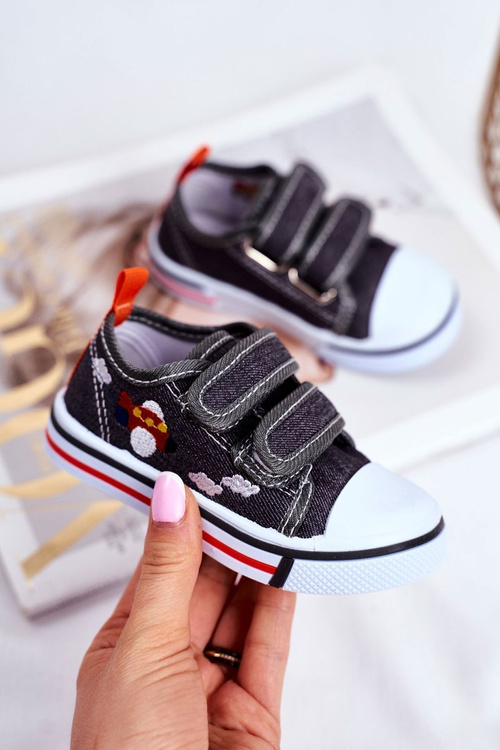 Dětské tenisky se suchým zipem sede Nimalo