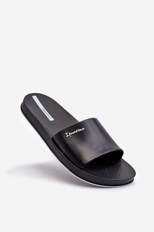 Pánské gumové žabky 82832 Ipanema Slide Unisex Černé
