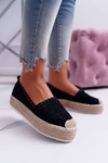 Dámské Espadrilky černé Lovely Haven