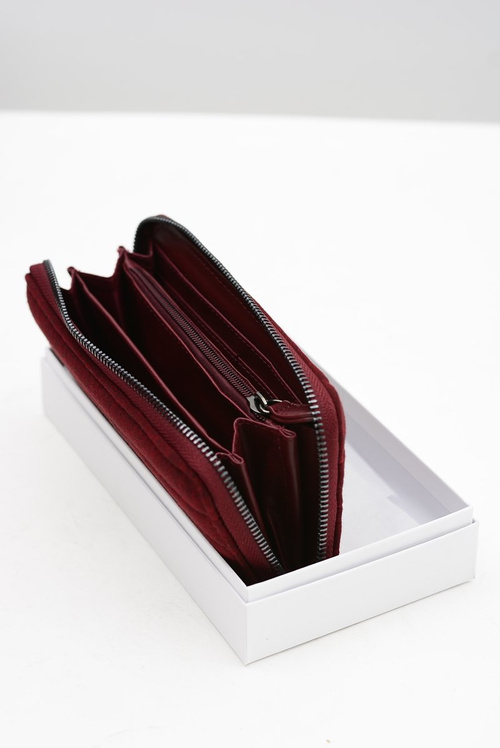 Veľká dámska burgundská Diana & Co Peňaženka