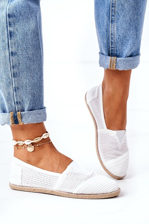 Dámska biela Arianna espadrilles
