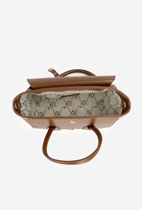 Malá kabelka Kufřík NOBO BAG5800-M17 světle hnědá