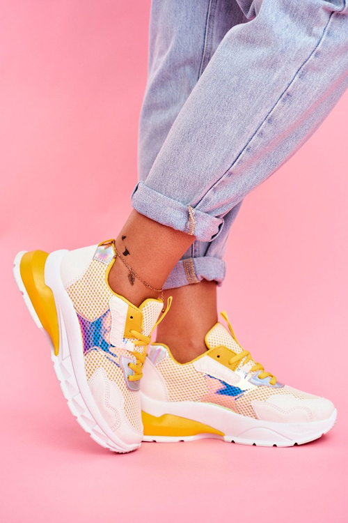 Dámská Sportovní Obuv Žlutá Sportivo