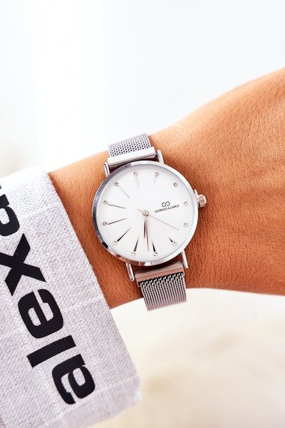 Mesh Giorgio a Dario Srebry Mesh náramok